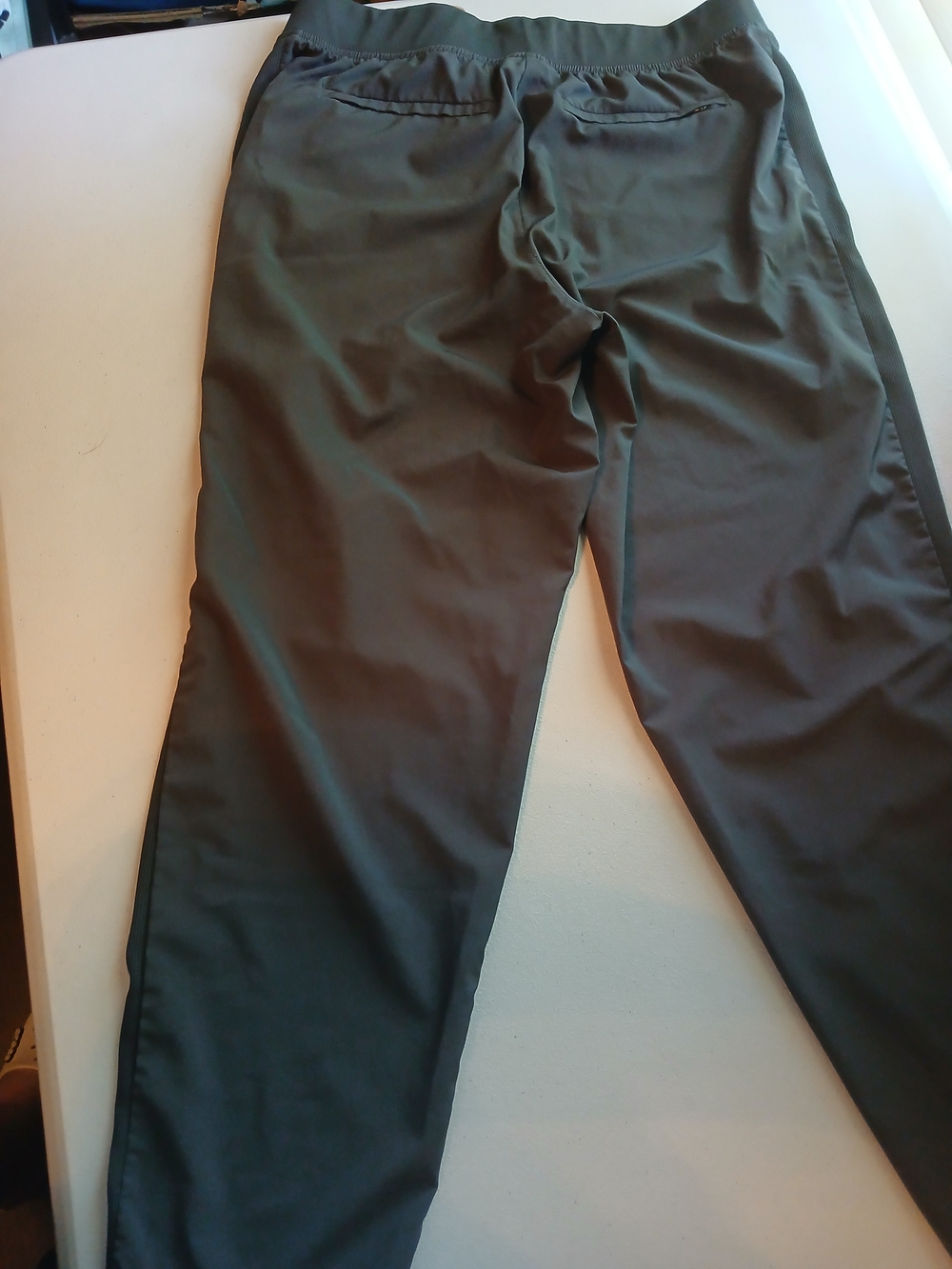 Serra Women's  Greenish/ Gray Pull-On Jogger Pants Size L